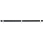 Emtek 84173 Select Bar Knurled Appliance Pull. SIZE: 36 inches. Back to Back Mount