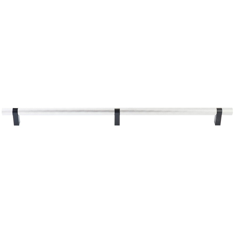 Emtek 84173 Select Bar Knurled Appliance Pull. SIZE: 24 inches. Back to Back Mount