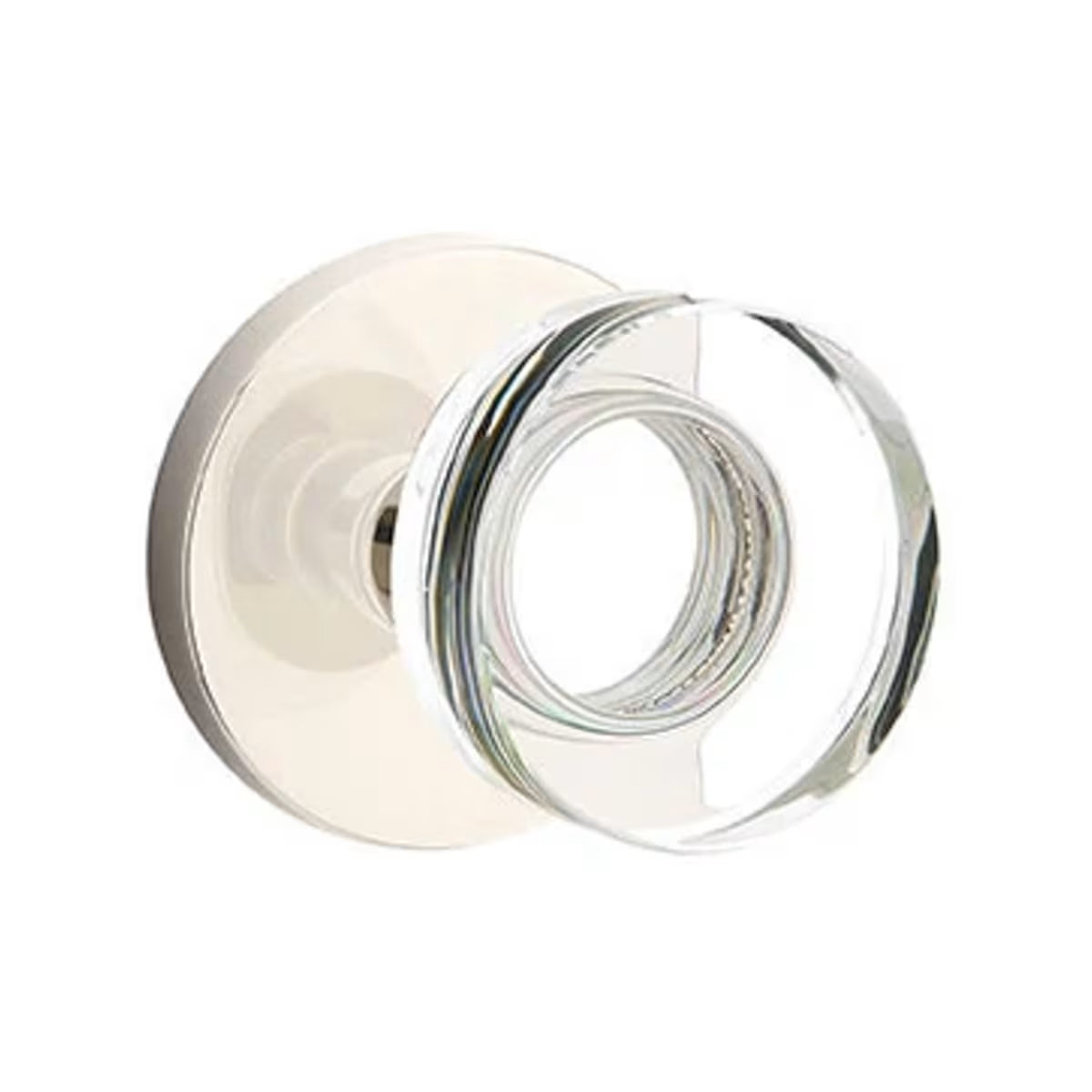 EMTEK Modern Disc Glass Knob