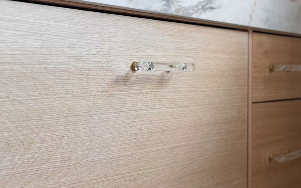 EMTEK Modern Glass Bar Pull