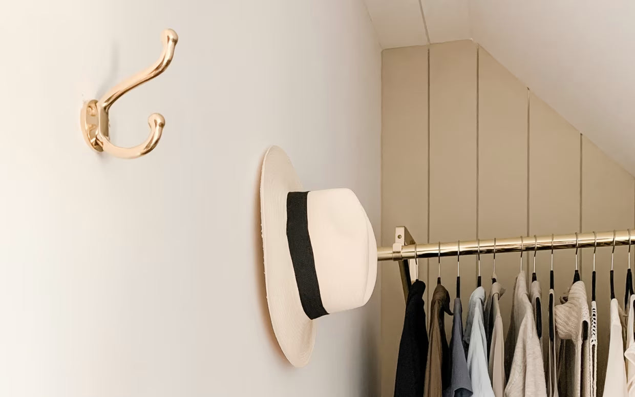 EMTEK Traditional Brass Robe Hook