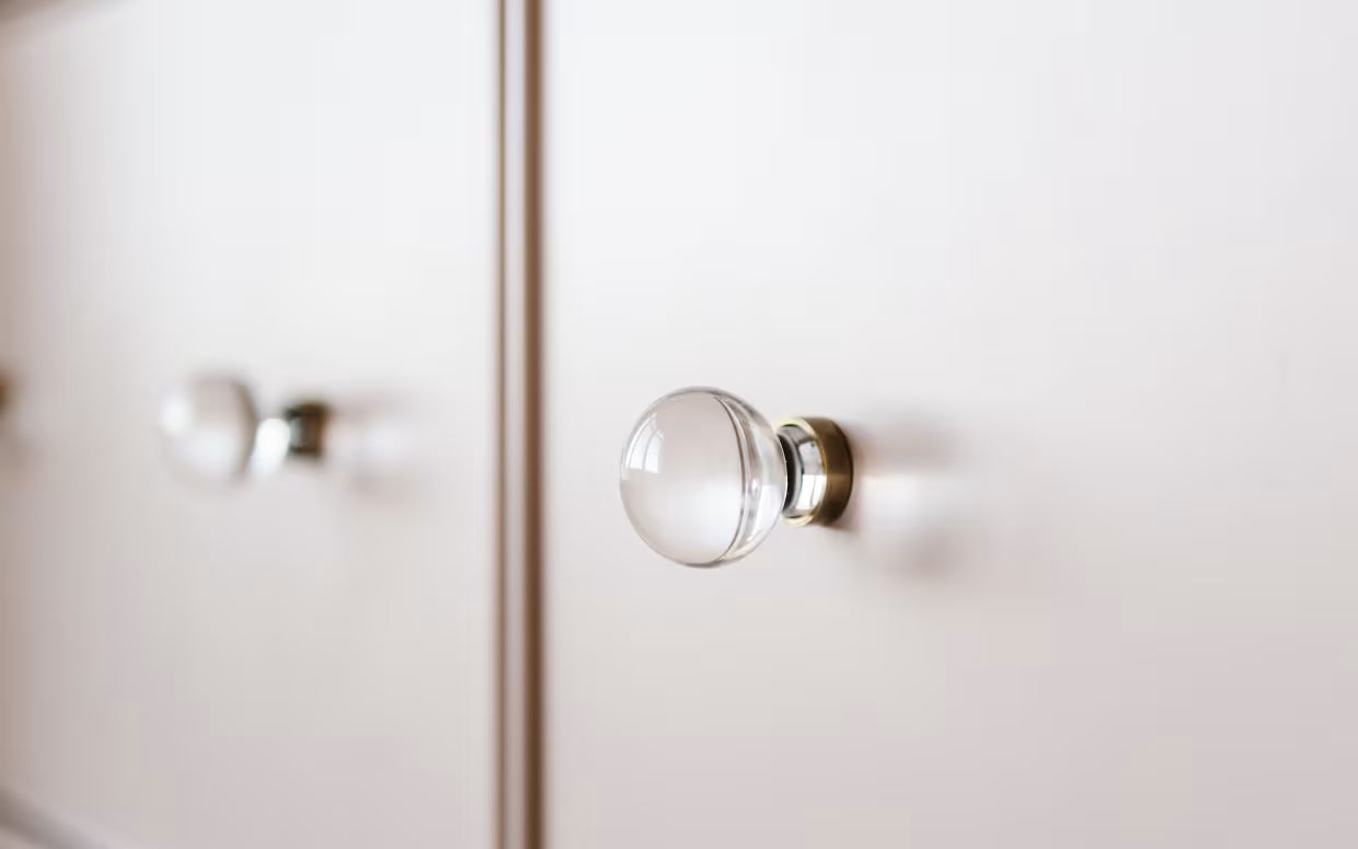 EMTEK Bristol Glass Cabinet Knob