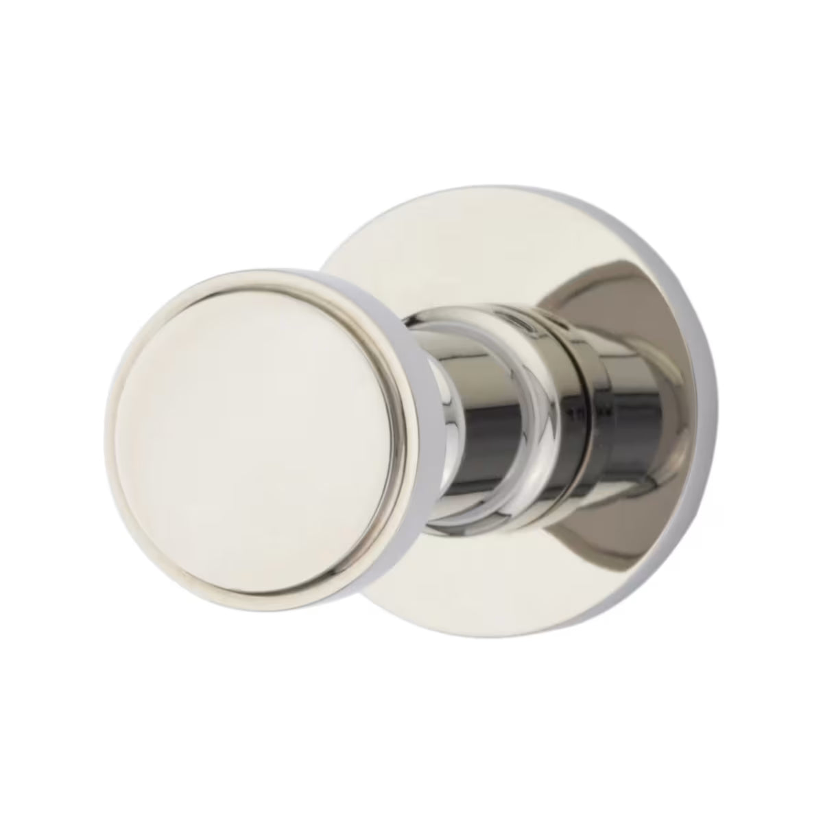 EMTEK Transitional Brass Single Hook with Rosette