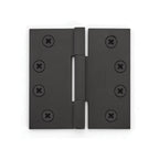 EMTEK Square Barrel Solid Brass Heavy Duty Hinges (Pair)