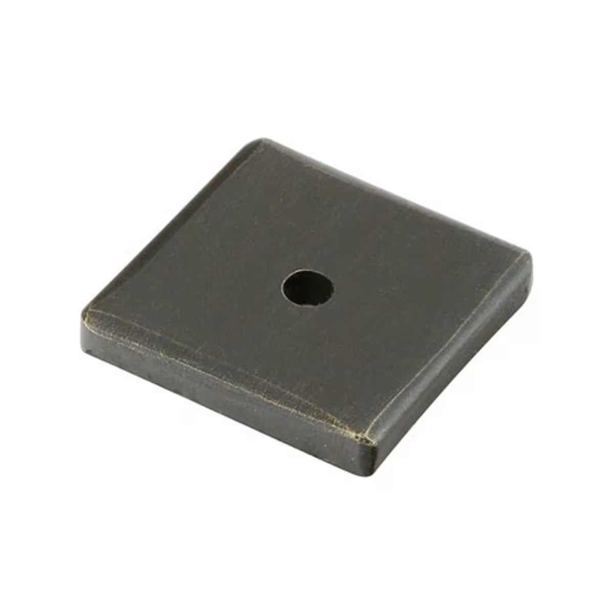 EMTEK Sandcast Bronze Square Backplate for Knob