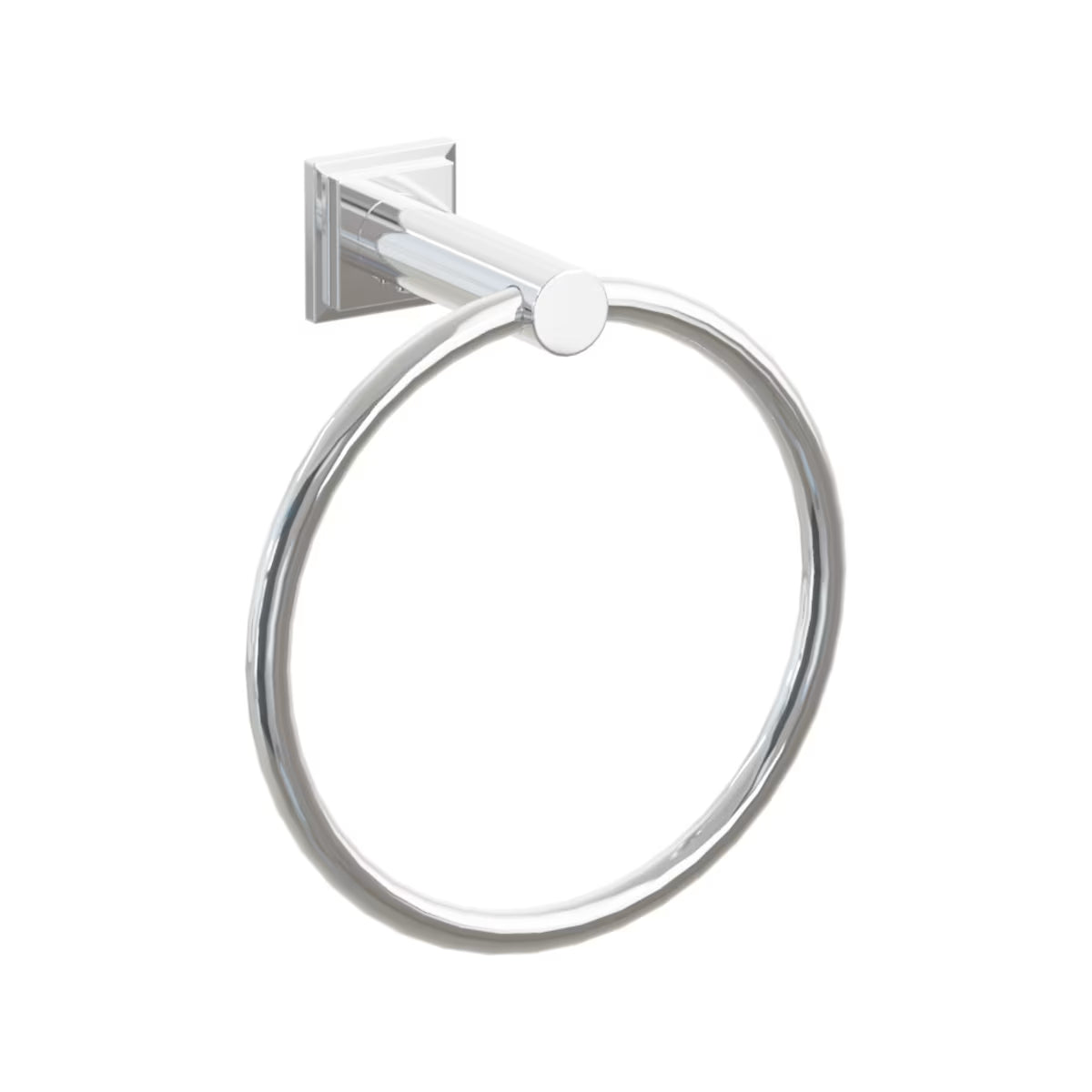 EKTEK Modern Tubular Brass Towel Ring