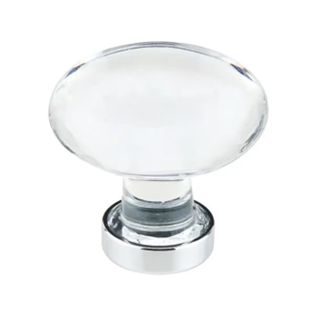 EMTEK Hampton Glass Cabinet Knob
