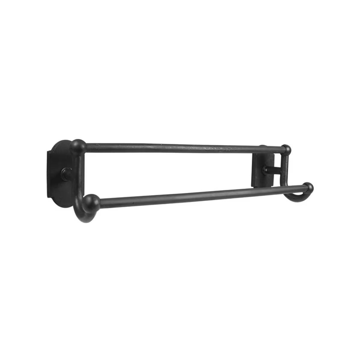 EMTEK Sandcast Bronze Double Towel Bar