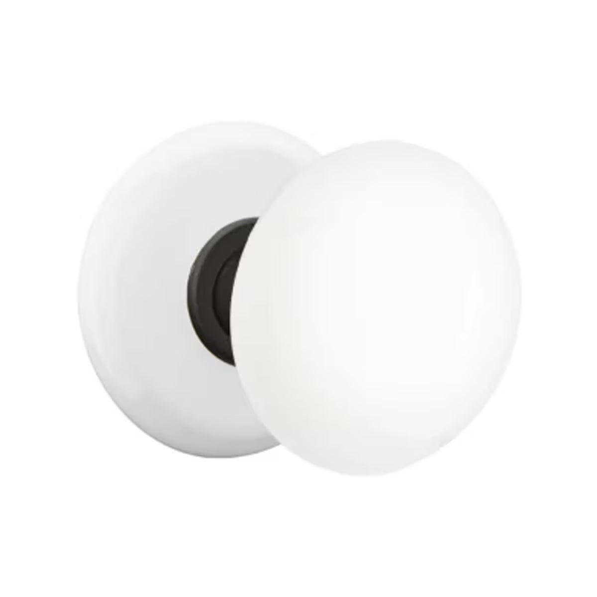 EMTEK Ice White Knob