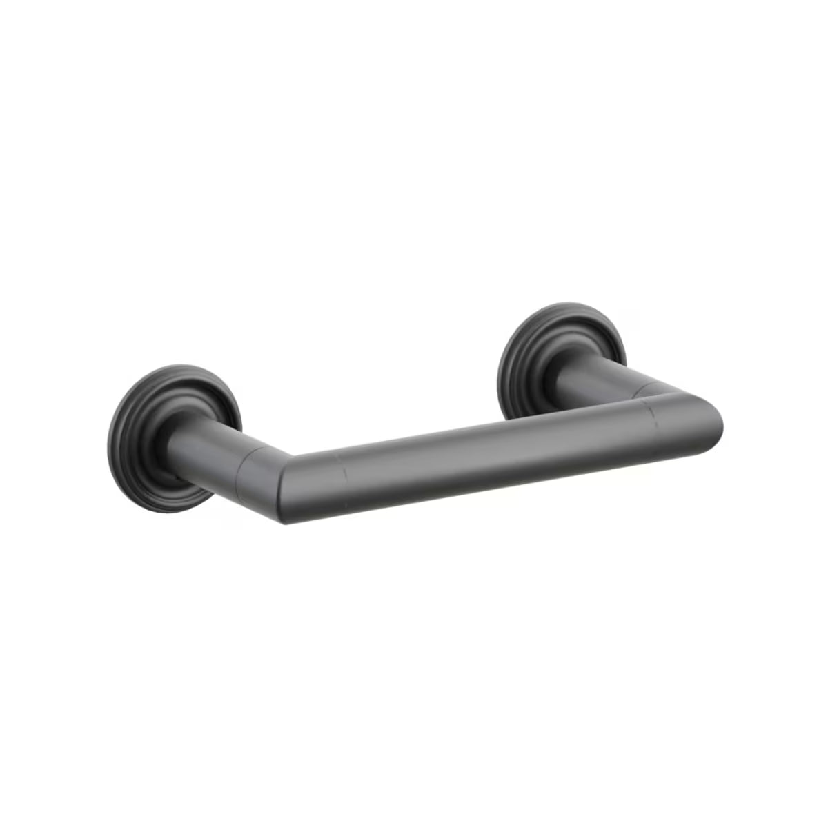 EMTEK Modern Tubular Brass Paper Holder - Pivoting Double Post