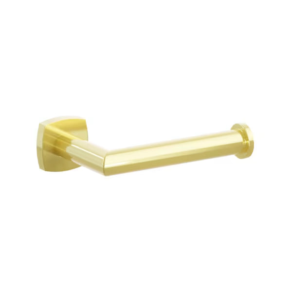 EMTEK Modern Tubular Brass Single Post Paper Holder