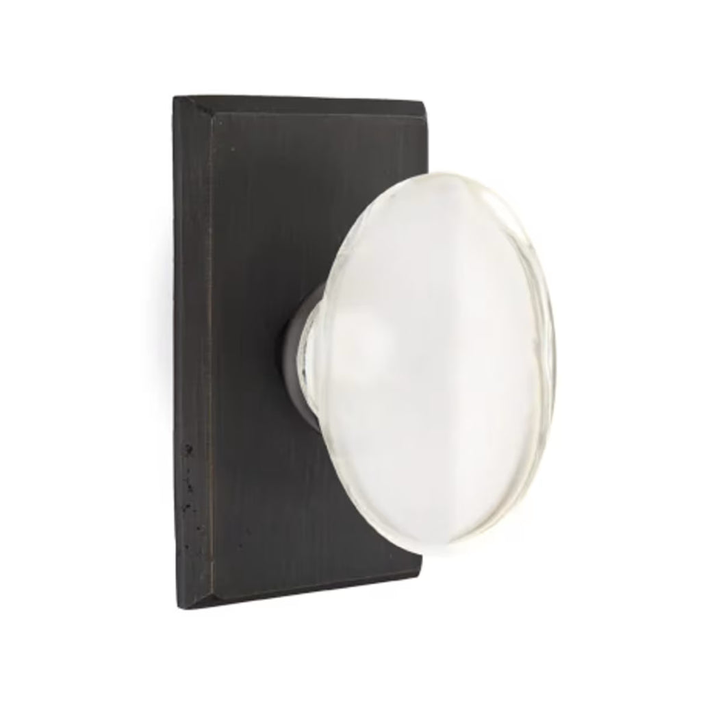 EMTEK Hampton Glass Knob