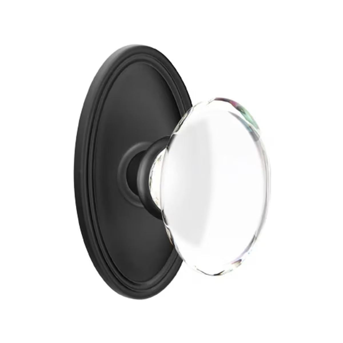 EMTEK Modern Square Glass Knob