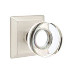 EMTEK Modern Disc Glass Knob