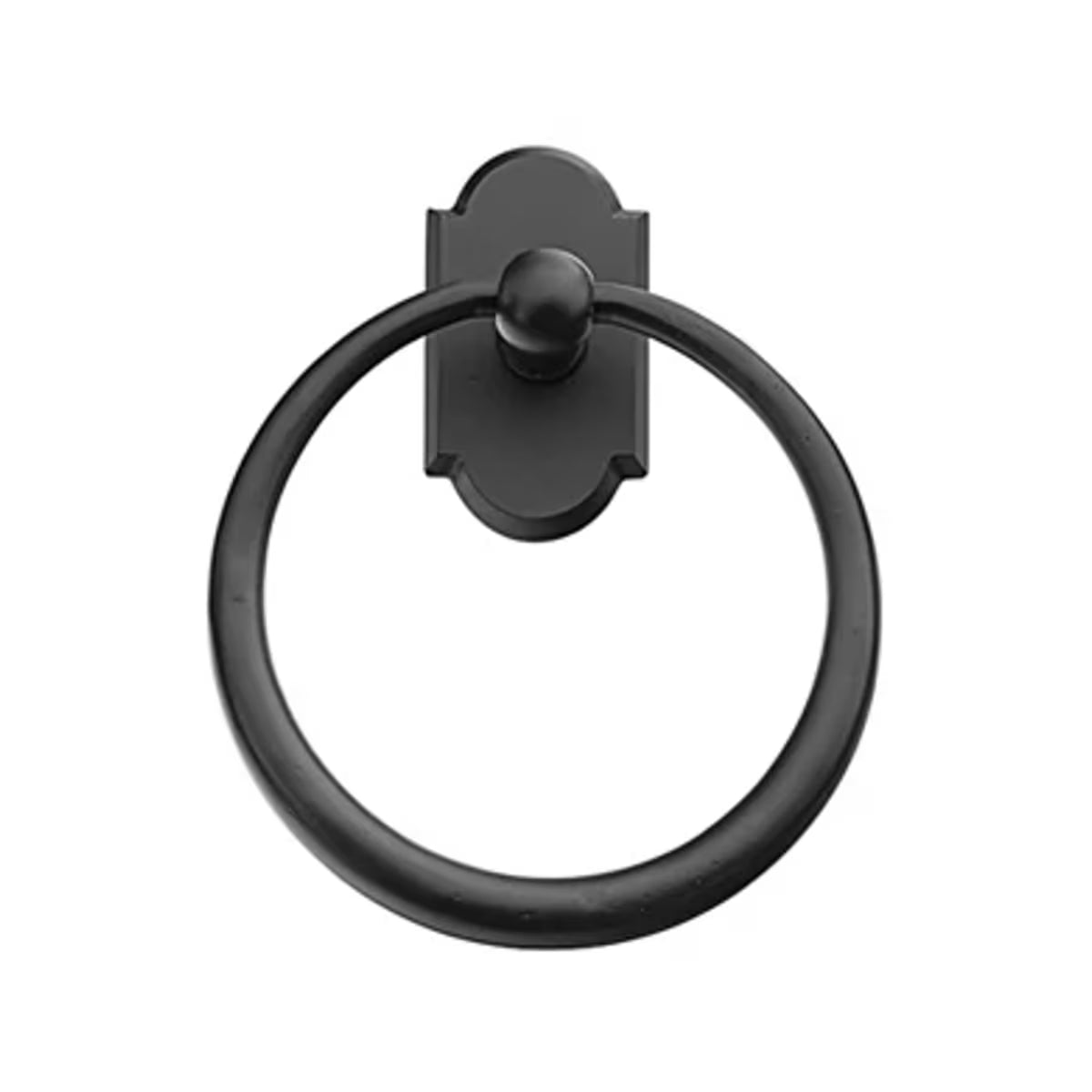 EMTEK Sandcast Bronze Towel Ring