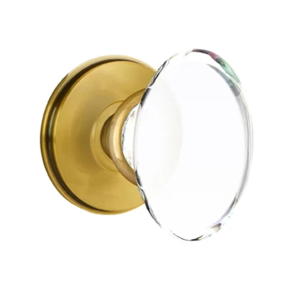 EMTEK Modern Square Glass Knob