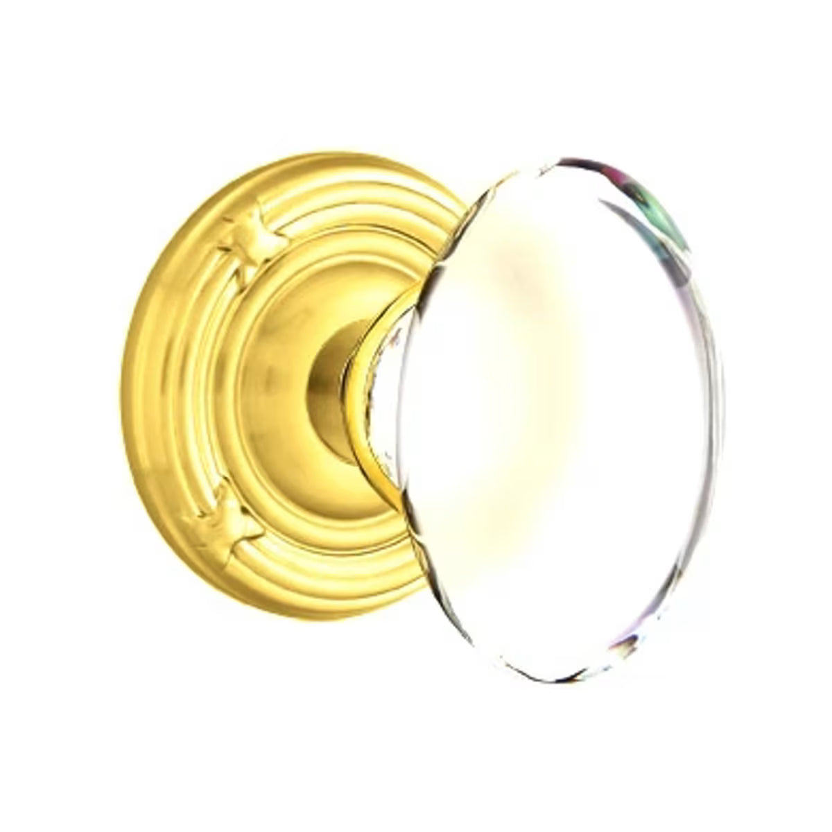 EMTEK Modern Square Glass Knob