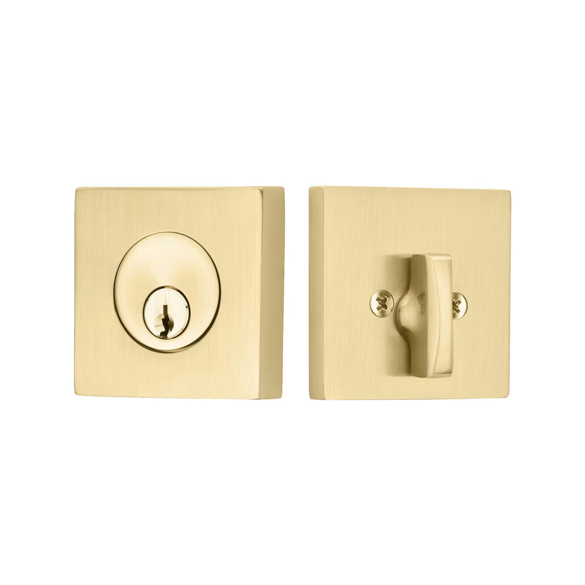 EMTEK Square Keyed Deadbolt