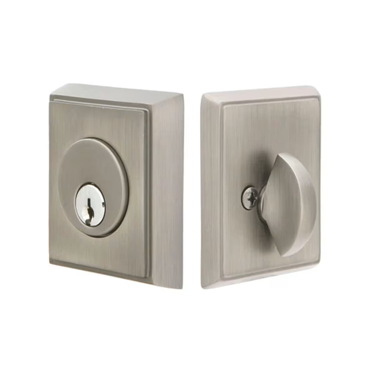 EMTEK Rectangular Keyed Deadbolt