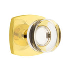 EMTEK Modern Disc Glass Knob