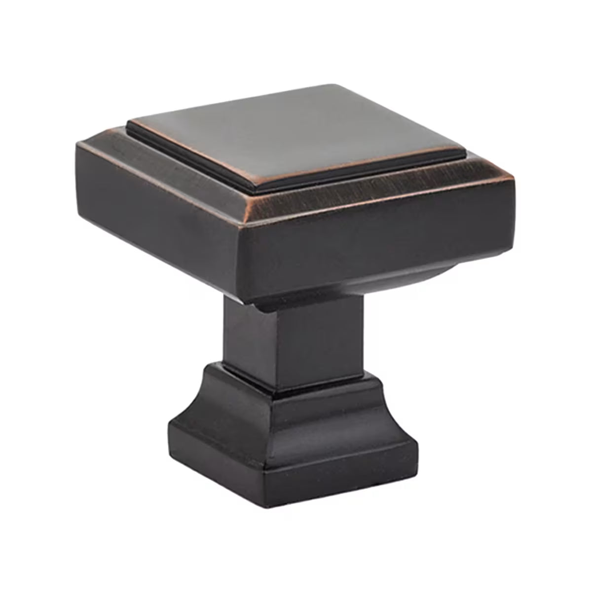 EMTEK Geometric Square Cabinet Knob