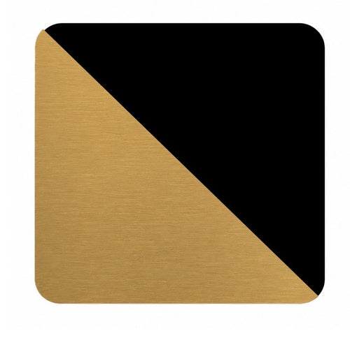 Matte Black/Signature Satin Brass (MB-SSB)
