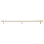 Emtek 84173 Select Bar Knurled Appliance Pull. SIZE: 24 inches. Back to Back Mount