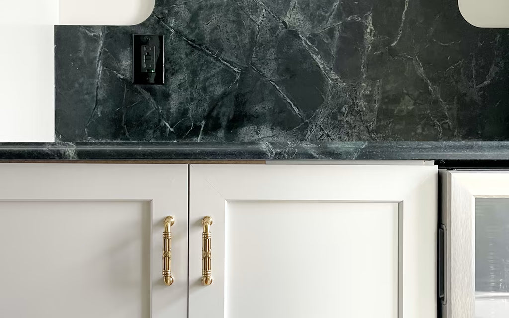 EMTEK Ribbon and Reed Estate Cabinet Pull