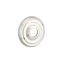 EMTEK Traditional Brass Double Hook with Rosette