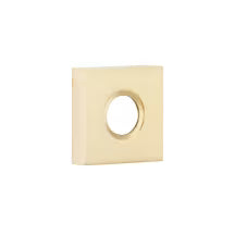 EMTEK Transitional Brass Single Hook with Rosette