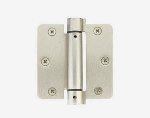 EMTEK UL Listed, Steel Plated, Spring Hinges (Pair)